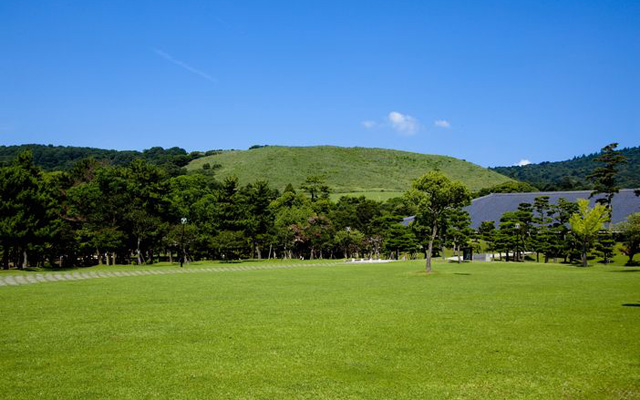 奈良公園と若草山